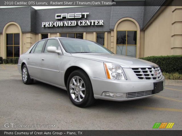 2010 Cadillac DTS Luxury in Radiant Silver