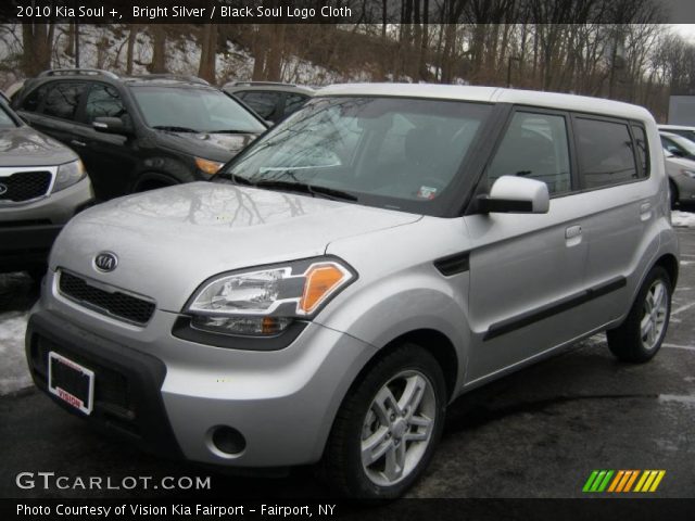 2010 Kia Soul + in Bright Silver