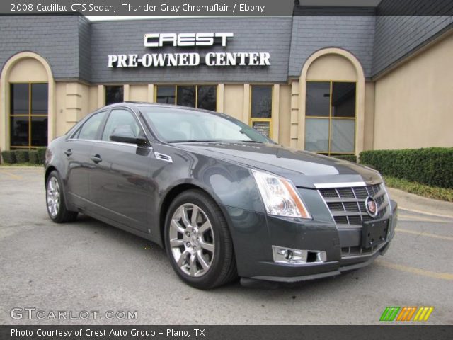 2008 Cadillac CTS Sedan in Thunder Gray Chromaflair