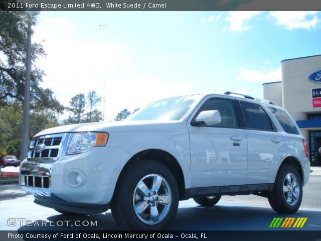 2011 Ford Escape Limited 4WD in White Suede