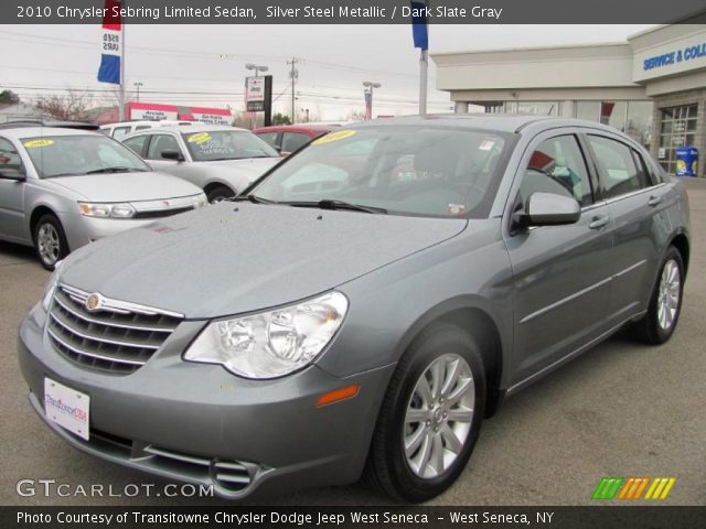 2010 Chrysler Sebring Limited Sedan in Silver Steel Metallic