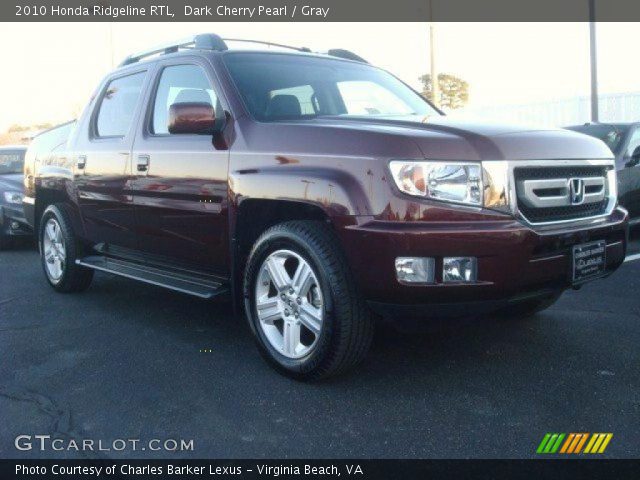 2010 Honda Ridgeline RTL in Dark Cherry Pearl