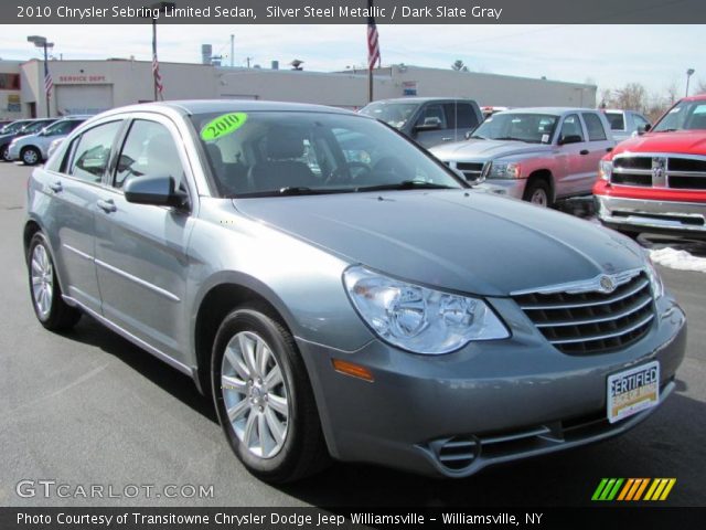 2010 Chrysler Sebring Limited Sedan in Silver Steel Metallic