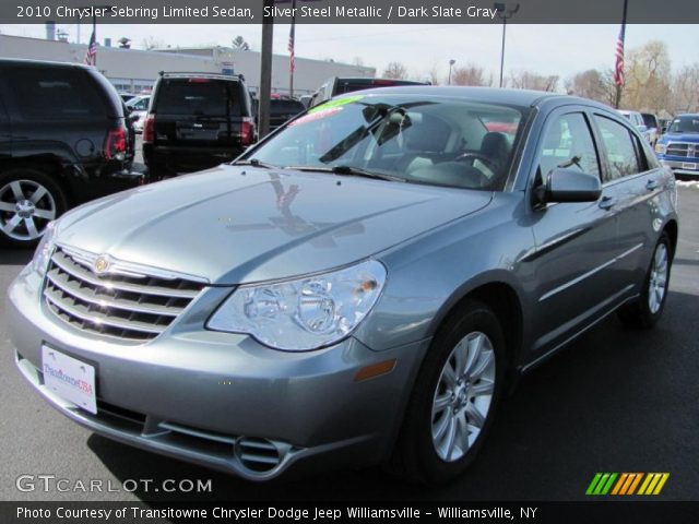 2010 Chrysler Sebring Limited Sedan in Silver Steel Metallic