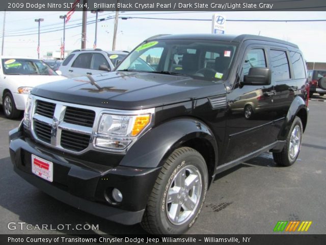 2009 Dodge Nitro SLT 4x4 in Brilliant Black Crystal Pearl