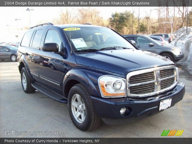 2004 Dodge Durango Limited 4x4 in Patriot Blue Pearl