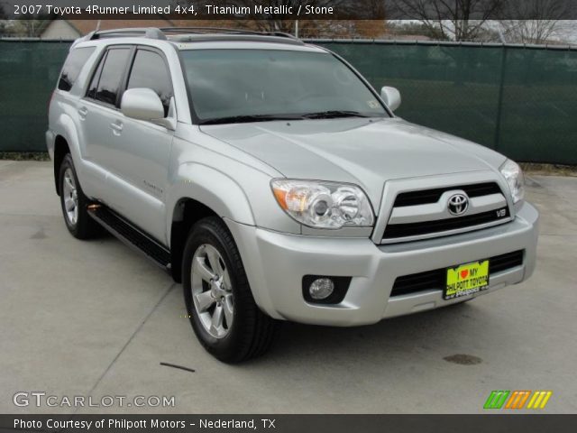 2007 Toyota 4Runner Limited 4x4 in Titanium Metallic