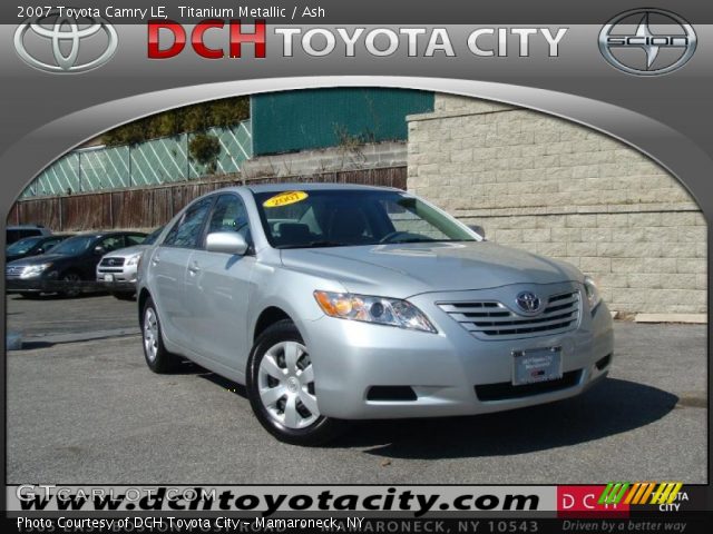 2007 Toyota Camry LE in Titanium Metallic
