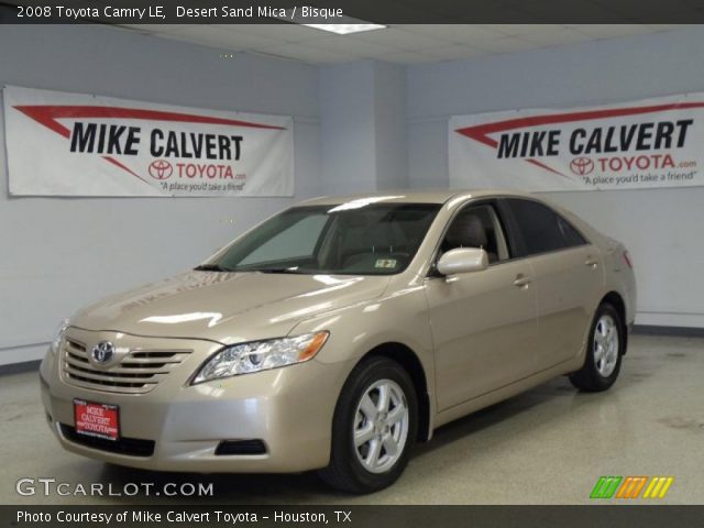 2008 Toyota Camry LE in Desert Sand Mica