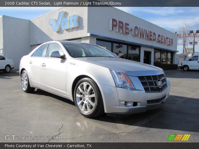 2008 Cadillac CTS Sedan in Light Platinum