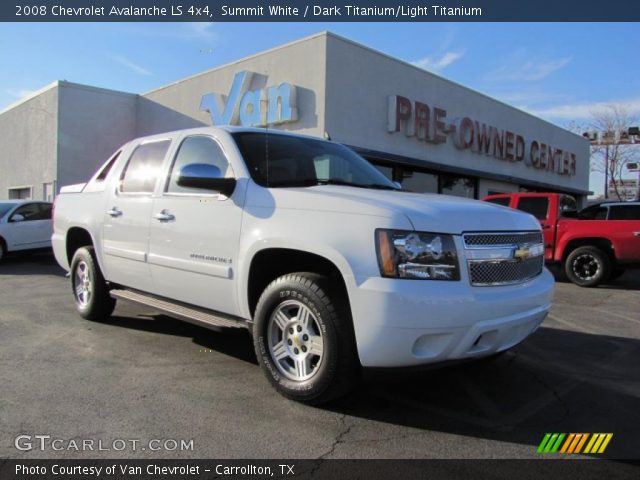 2008 Chevrolet Avalanche LS 4x4 in Summit White