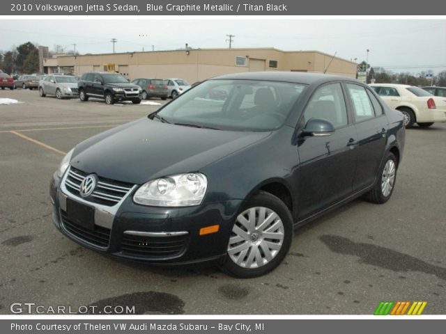 2010 Volkswagen Jetta S Sedan in Blue Graphite Metallic