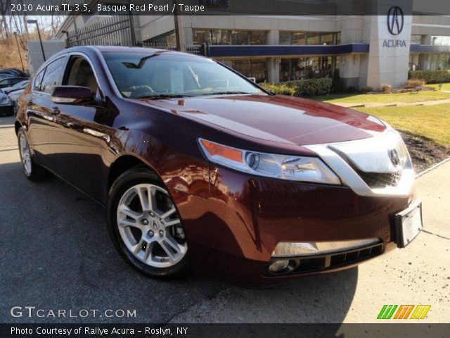2010 Acura TL 3.5 in Basque Red Pearl