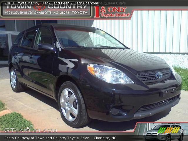 2008 Toyota Matrix  in Black Sand Pearl