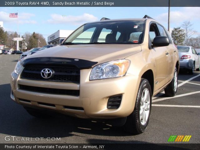 2009 Toyota RAV4 4WD in Sandy Beach Metallic