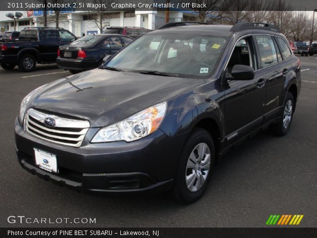 2011 Subaru Outback 2.5i Wagon in Graphite Gray Metallic