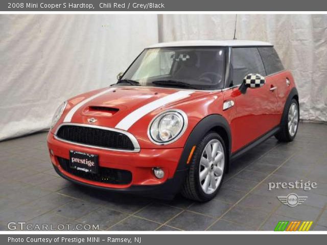 2008 Mini Cooper S Hardtop in Chili Red