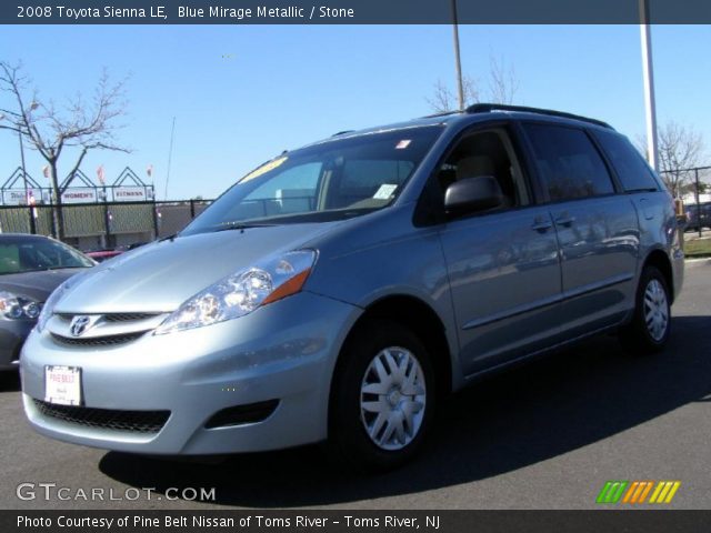 2008 Toyota Sienna LE in Blue Mirage Metallic