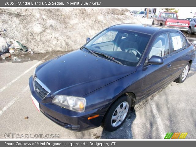 2005 Hyundai Elantra GLS Sedan in Moonlit Blue