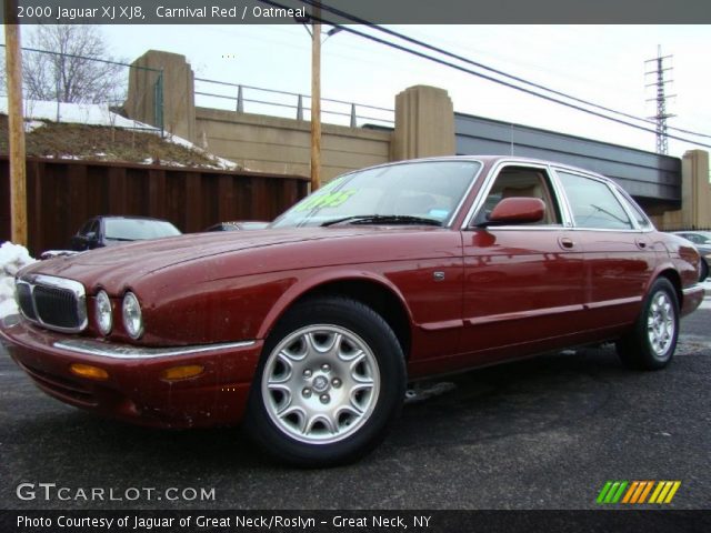 2000 Jaguar XJ XJ8 in Carnival Red