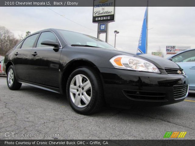 2010 Chevrolet Impala LS in Black