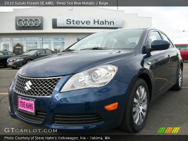 2010 Suzuki Kizashi SE AWD in Deep Sea Blue Metallic