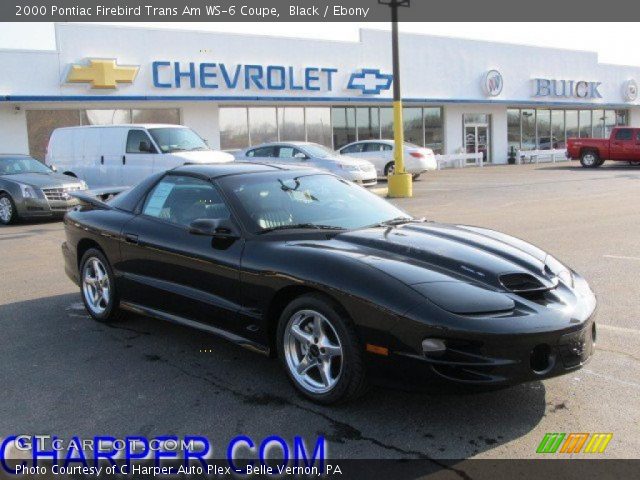 2000 Pontiac Firebird Trans Am WS-6 Coupe in Black