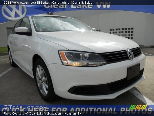 2011 Volkswagen Jetta SE Sedan in Candy White