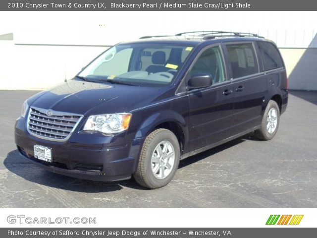 2010 Chrysler Town & Country LX in Blackberry Pearl