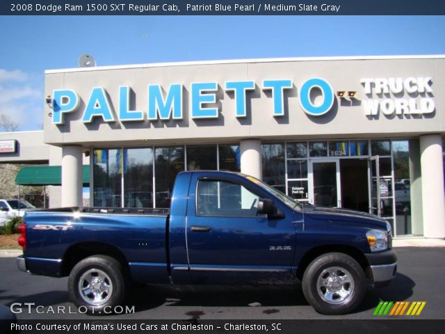 2008 Dodge Ram 1500 SXT Regular Cab in Patriot Blue Pearl