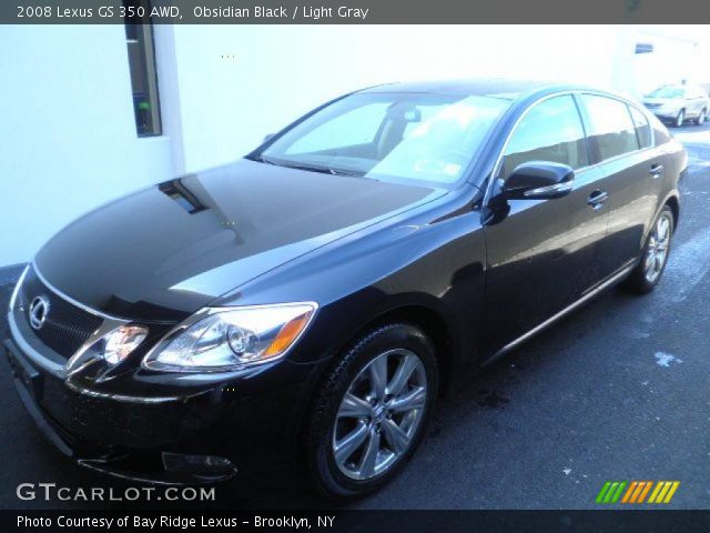 2008 Lexus GS 350 AWD in Obsidian Black