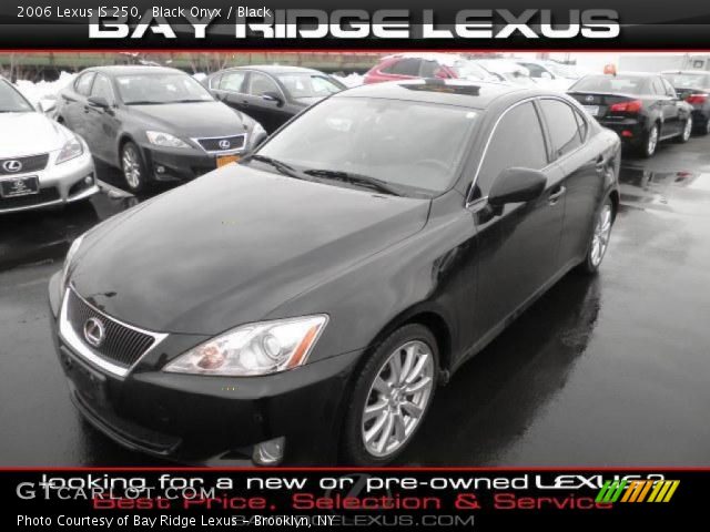 2006 Lexus IS 250 in Black Onyx