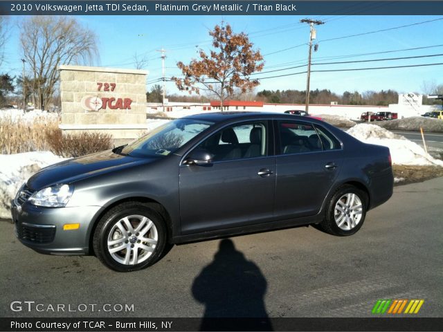 2010 Volkswagen Jetta TDI Sedan in Platinum Grey Metallic
