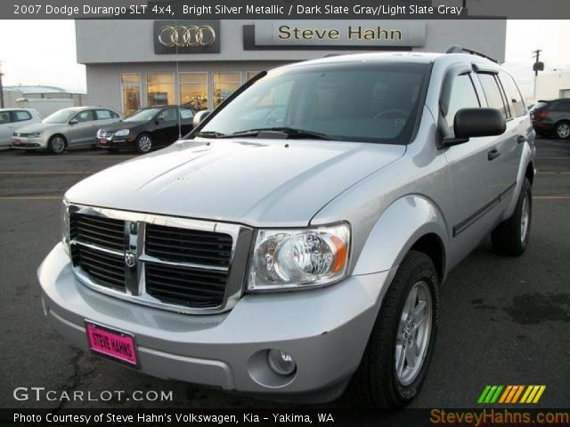 2007 Dodge Durango SLT 4x4 in Bright Silver Metallic