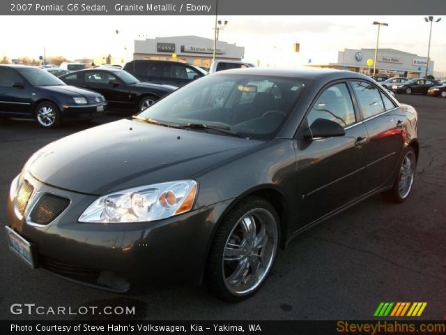 2007 Pontiac G6 Sedan in Granite Metallic