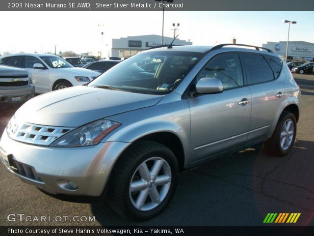 2003 Nissan Murano SE AWD in Sheer Silver Metallic