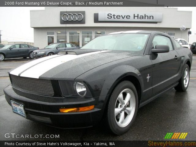 2008 Ford Mustang V6 Deluxe Coupe in Black