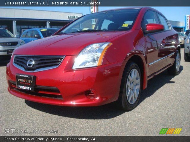 2010 Nissan Sentra 2.0 S in Red Brick Metallic