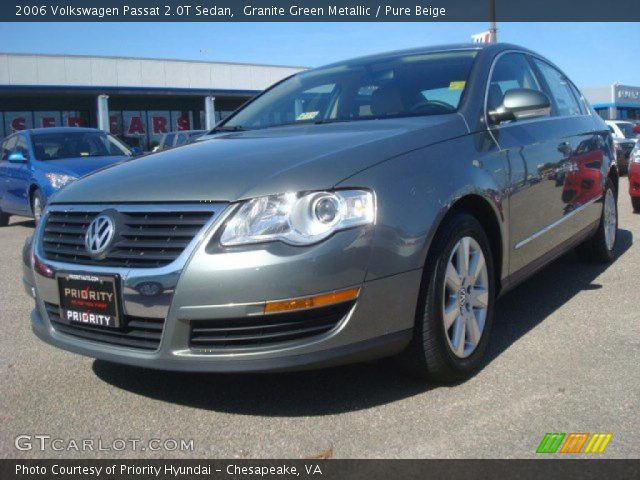 2006 Volkswagen Passat 2.0T Sedan in Granite Green Metallic