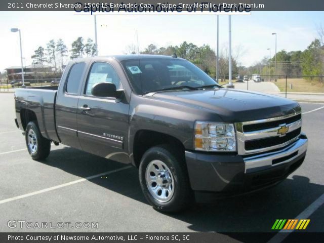 2011 Chevrolet Silverado 1500 LS Extended Cab in Taupe Gray Metallic