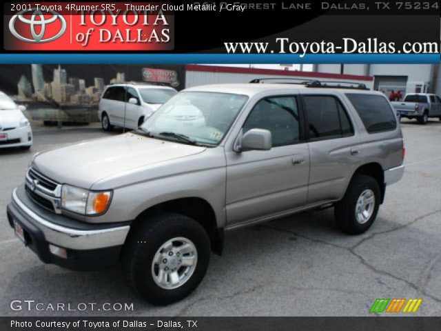 2001 Toyota 4Runner SR5 in Thunder Cloud Metallic