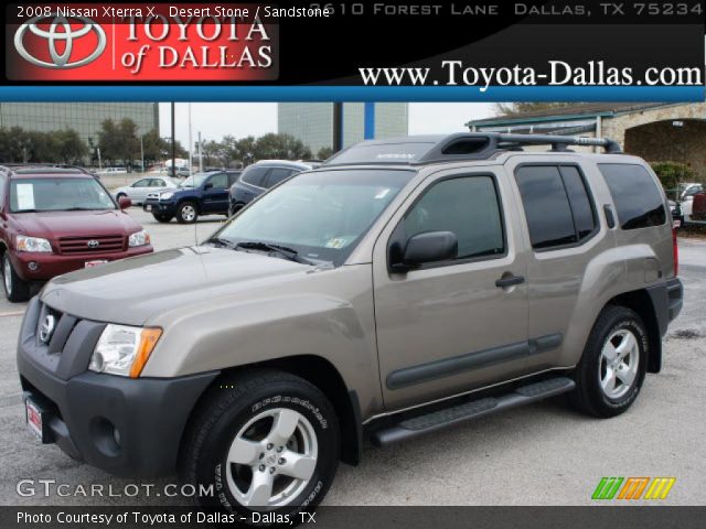 2008 Nissan Xterra X in Desert Stone