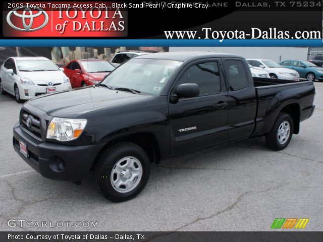 2009 Toyota Tacoma Access Cab in Black Sand Pearl