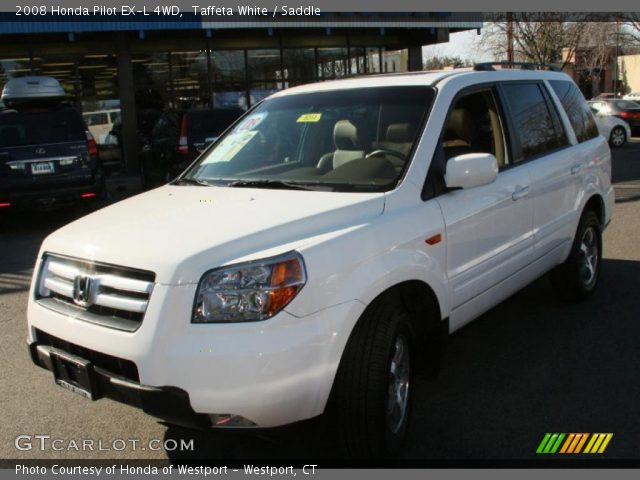 2008 Honda Pilot EX-L 4WD in Taffeta White