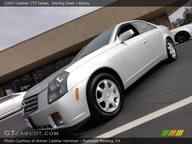 2003 Cadillac CTS Sedan in Sterling Silver