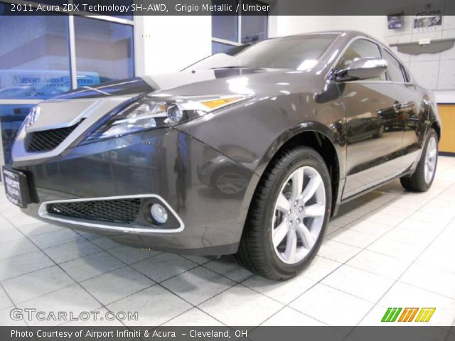 2011 Acura ZDX Technology SH-AWD in Grigio Metallic