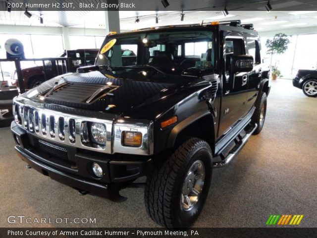 2007 Hummer H2 SUT in Black