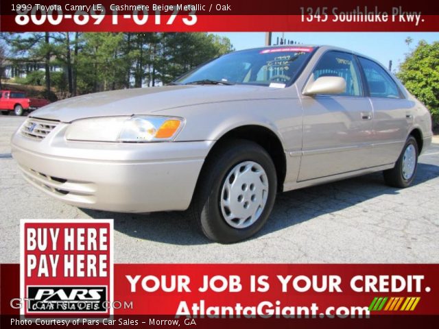 1999 Toyota Camry LE in Cashmere Beige Metallic