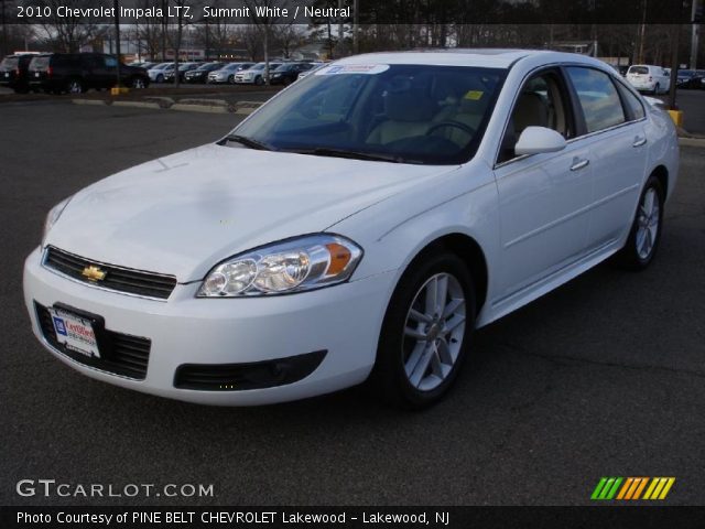 2010 Chevrolet Impala LTZ in Summit White