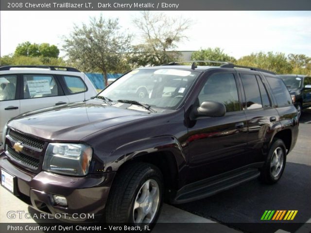 2008 Chevrolet TrailBlazer LT in Dark Cherry Metallic
